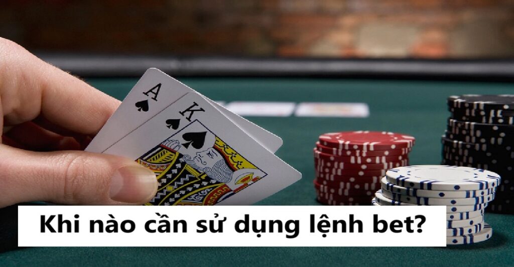 Khi nào cần sử dụng lệnh bet