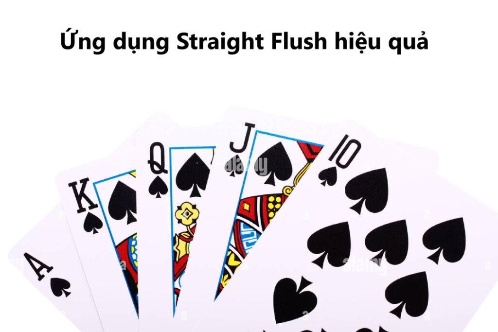 Ứng dụng của Straight Flush trong Poker hiệu quả