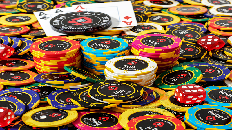 Một vài lưu ý thêm về các màu chip trong giải đấu Poker