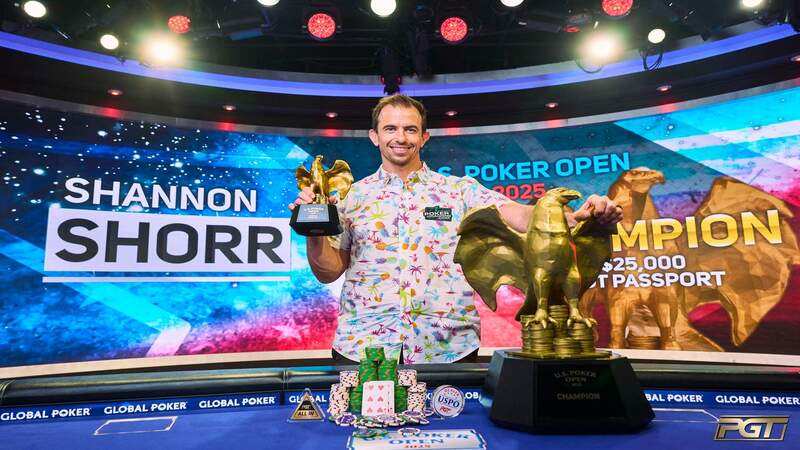 Shannon Shorr vo dich U.S. Poker Open 2025
