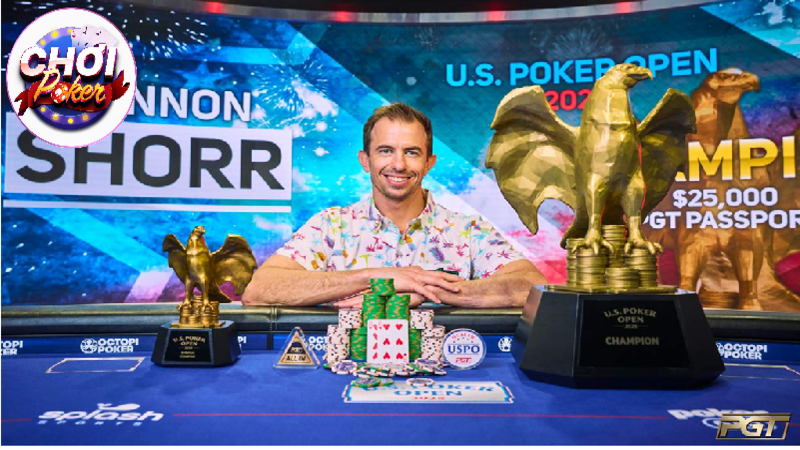 Nhà vô địch giải Poker mở rộng Hoa Kỳ 2025 – U.S. Poker Open 2025