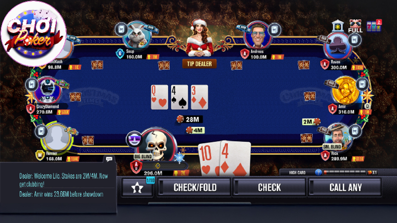 Top 5 app chơi Poker miễn phí uy tín, đồ họa đẹp và không cần nạp tiền