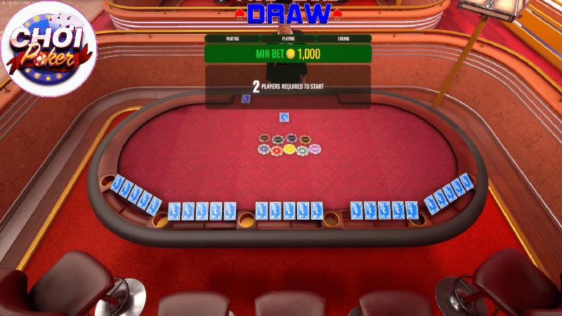 Poker 5 lá: Cách chia bài và thứ tự thắng thua